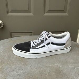 Vans Men Old Skool Suede Canvas Shoes